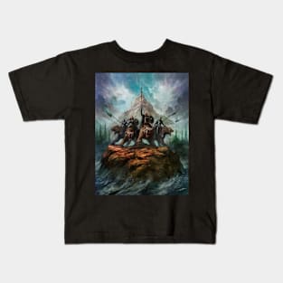 Warriors of the North Kids T-Shirt